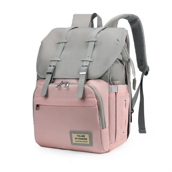 Zaino porta pannolini multifunzione da viaggio impermeabile per mamma e bambino