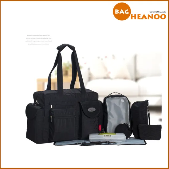 Borsa per pannolini per neonati, grande passeggino per maternità e fasciatoio per mamma