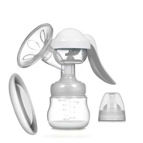 Tiralatte manuale singolo in silicone per neonati senza fili all'ingrosso